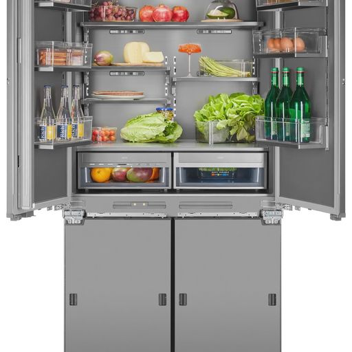 Встраиваемый многокамерный холодильник HIBERG S-RFQ 800 B inverter